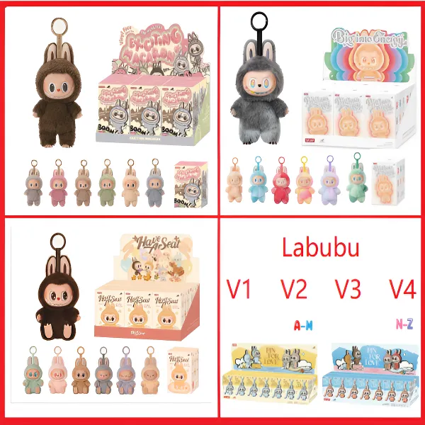Labubba Cute Labubu Blind Box Plush Mochi Toys V1, V2, G3, And V4 Series ...