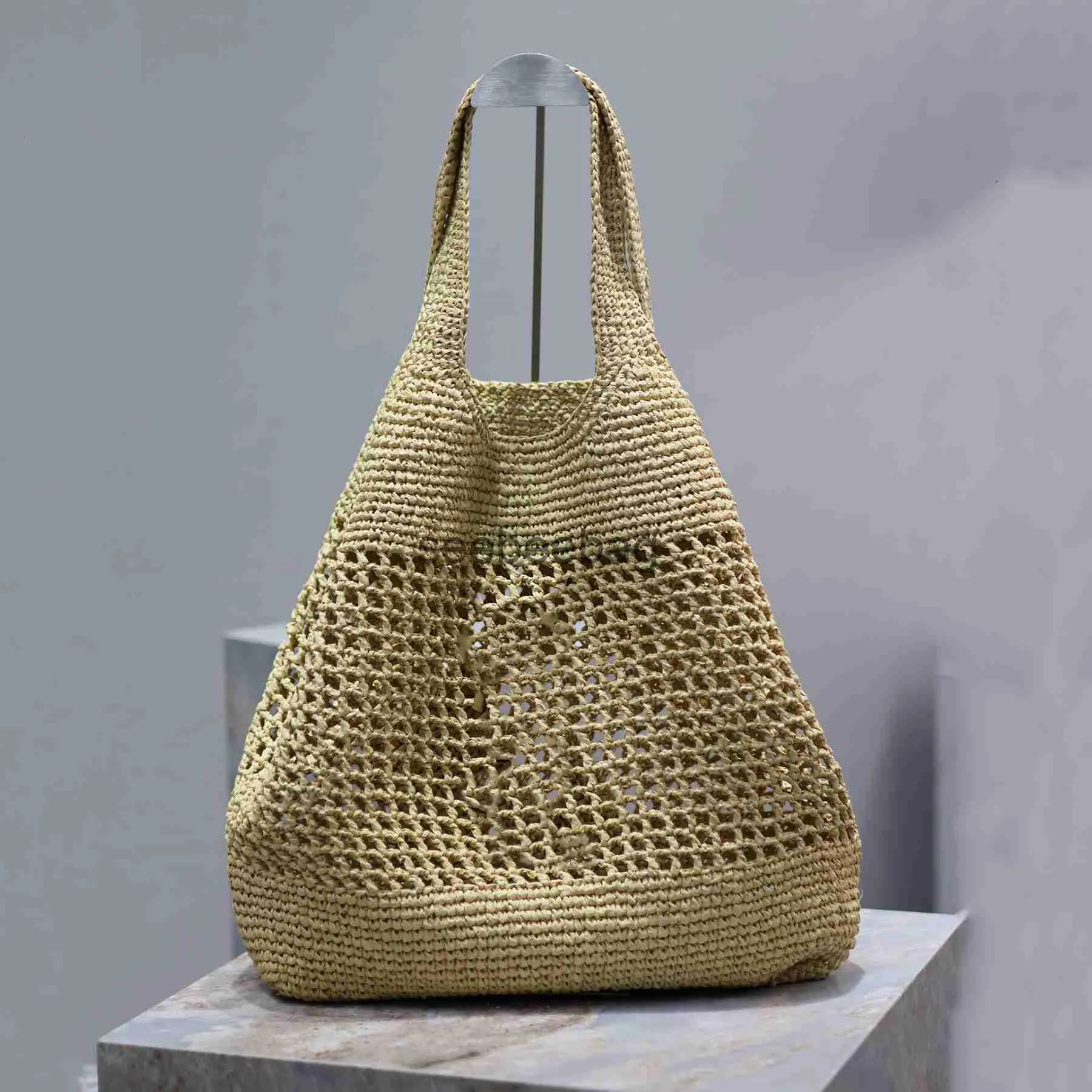 Maxi Icare Raffia Large Straw Beach Bag Luxury Designer Handbag For ...
