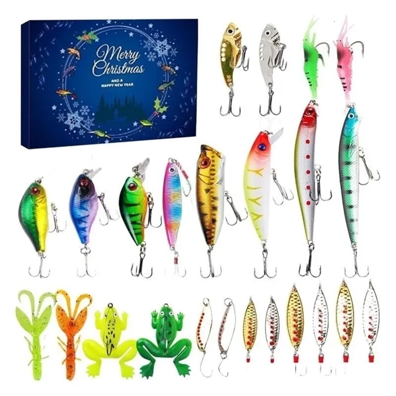 Fishing Advent Calendar: Fishing Lure Set, Fishing Equipment Countdown  Calendar, Christmas Fish Bait Gifts for Adults, Children, Women - 241014  wwbj from Dhgate Baits & Lures - price 36.54