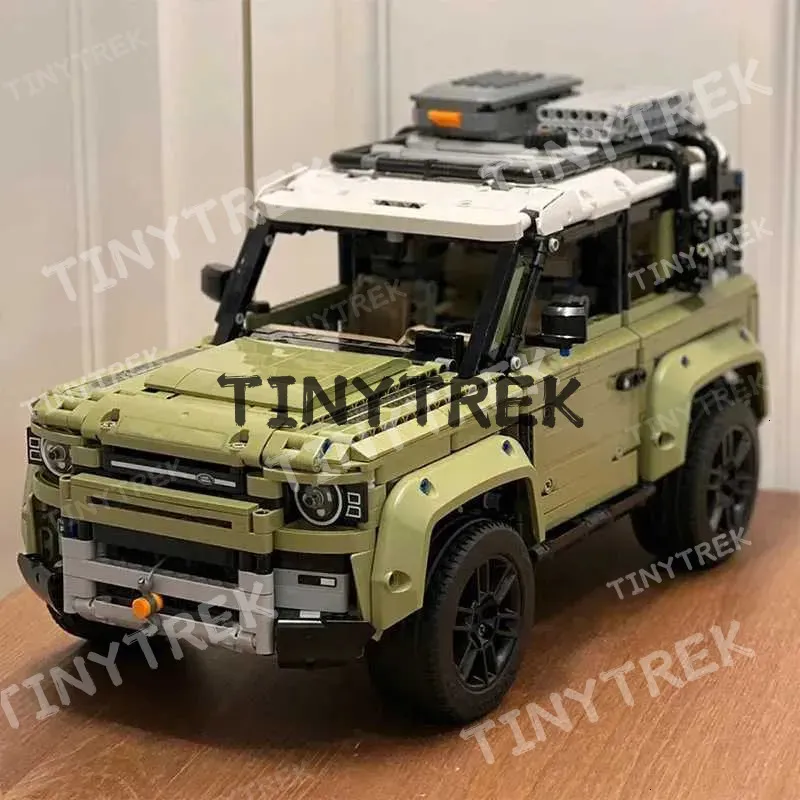 Defender Sports Off Road Car Toy Building Blocks Set... From Tinytrek ...