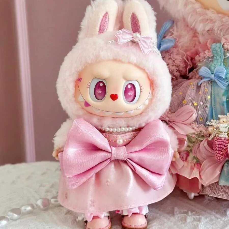 Labubu Dolls Mokoko夏にジャンプするかわいいぬいぐるみペンダントの