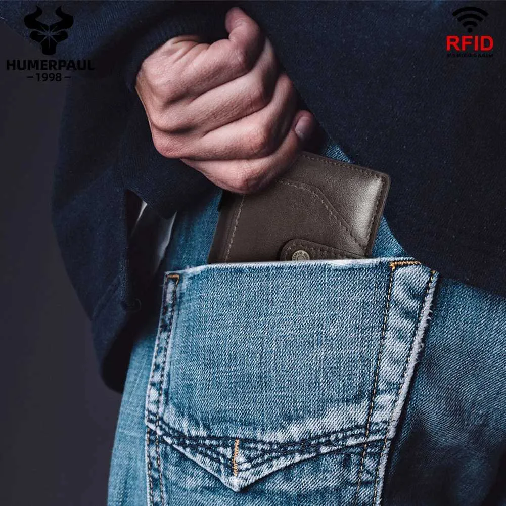 Portafoglio Uomo E-GALE - Con Protezione RFID - Elegante E Compatto