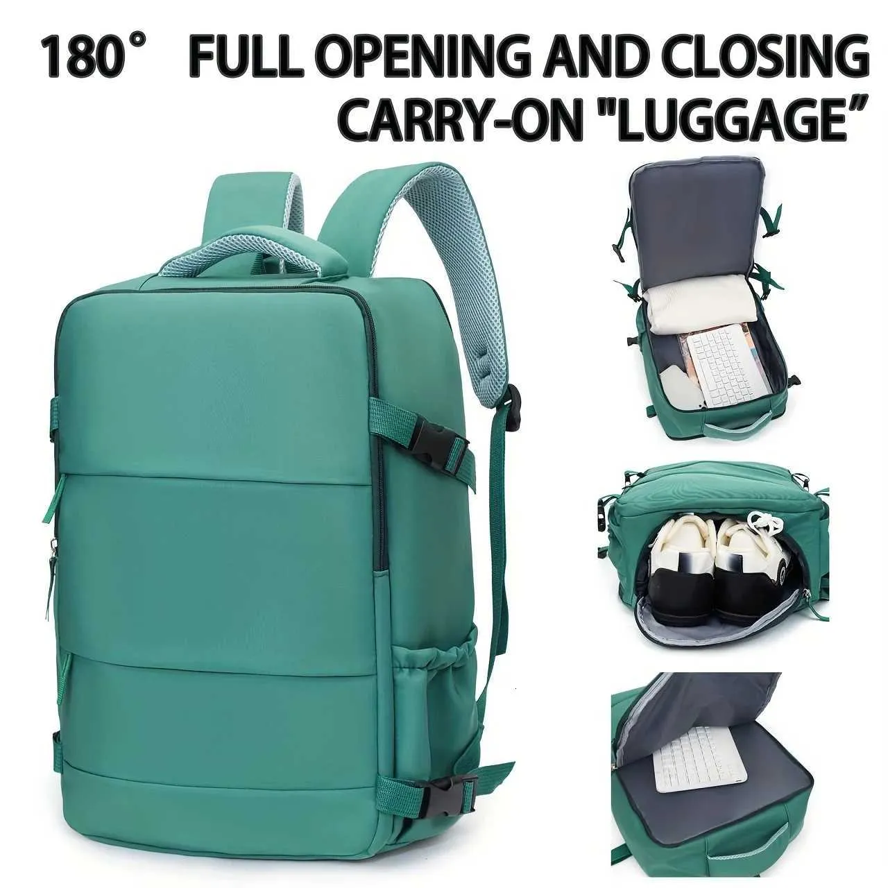 Women's Large Capacity Travel Backpack Work Clothing School Bag ...