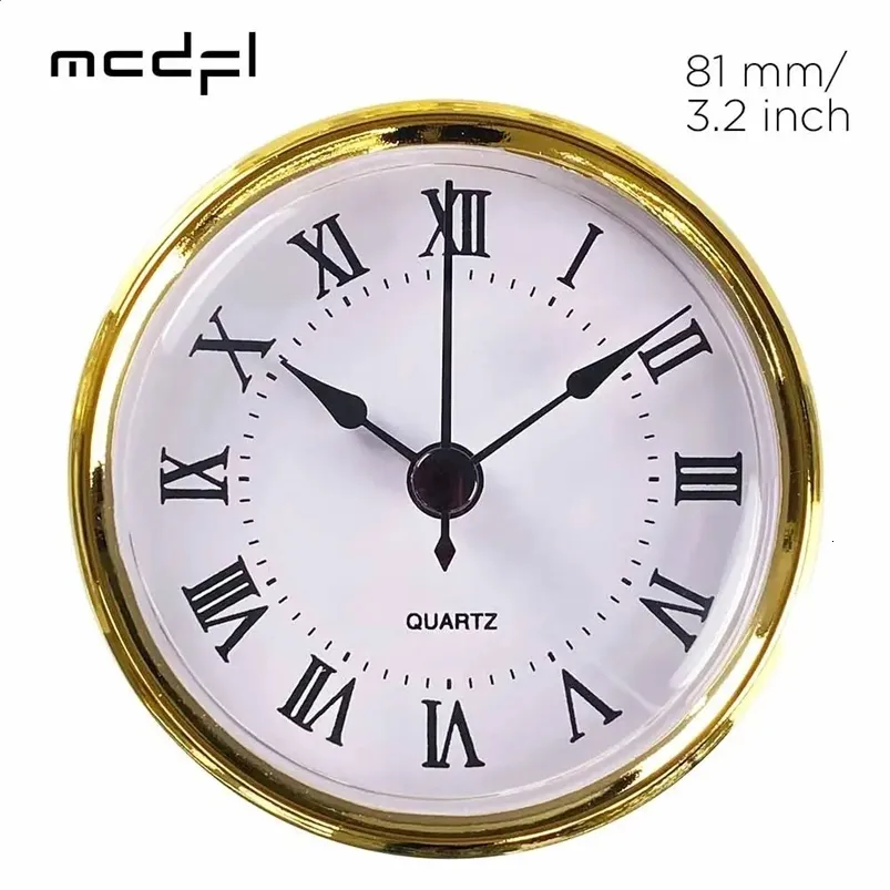 Retro Desk Albert Clock Insert Mechanism For Small Business Table 81mm ...