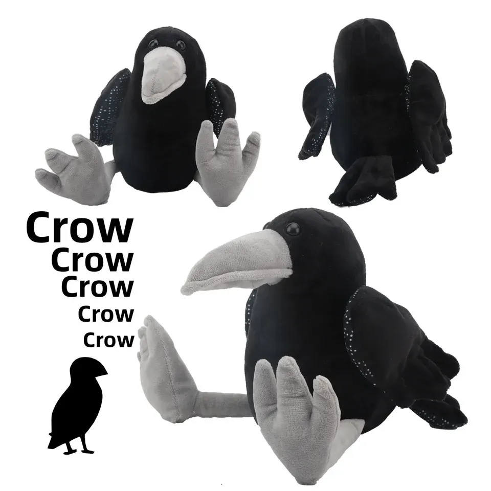 25cm Black Crow Pigeon Plush Cuddly Birdie And... From Cong06, $11.33 ...