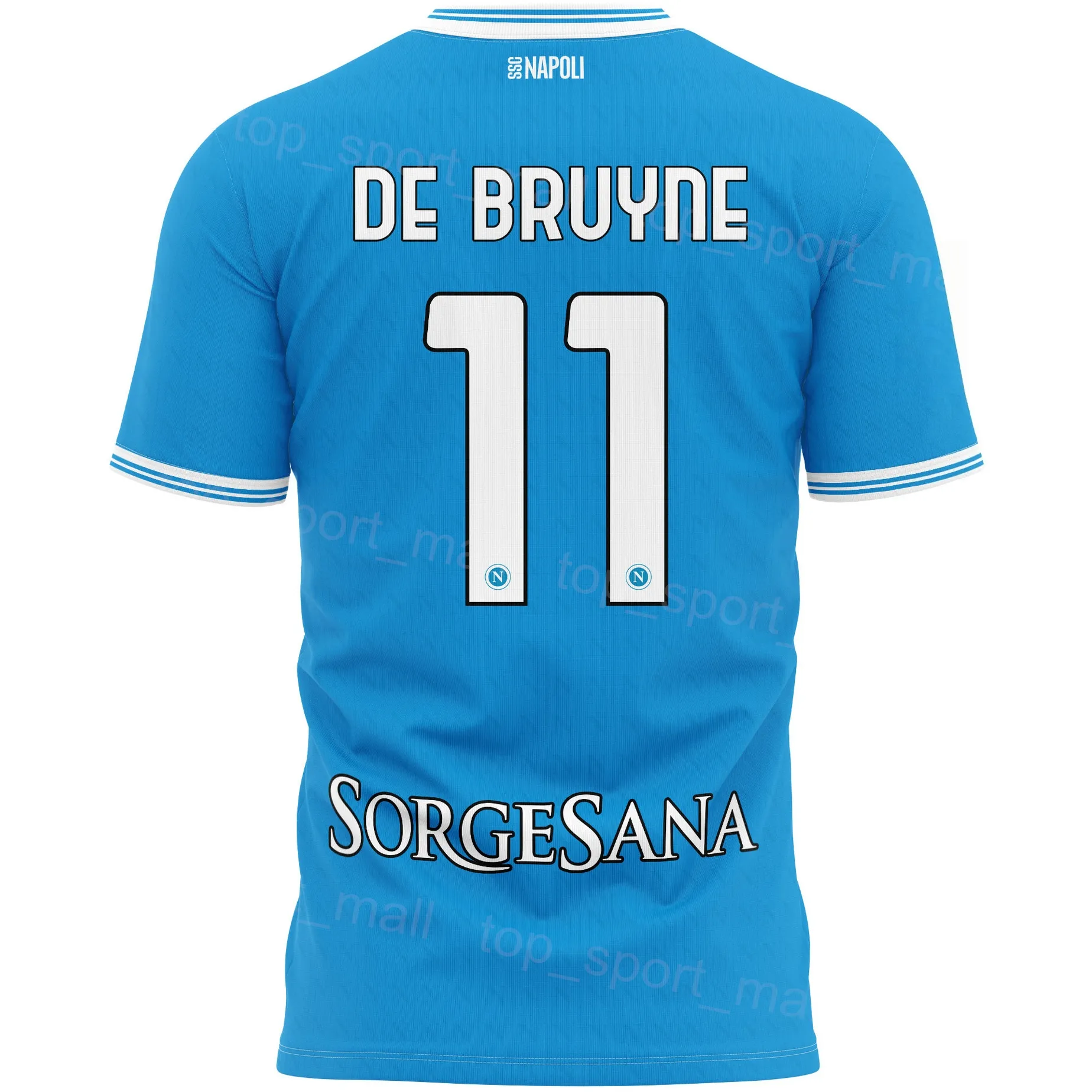 Club 2025 26 Men SSC Napoli Soccer Jersey 11 DE From