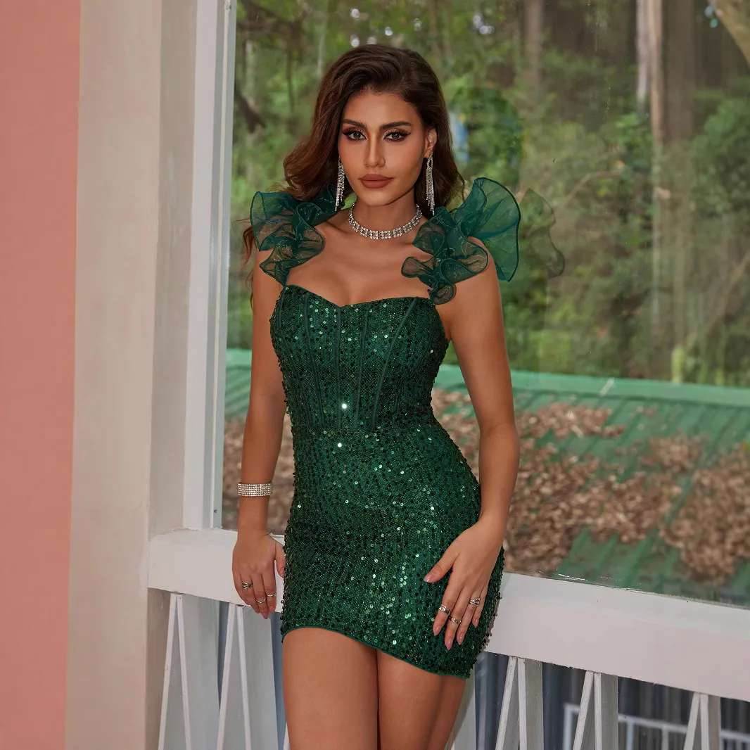 glitter night out dress FIREWORK GLITTER VELVET DRESS – BRIAN LICHTENBERG