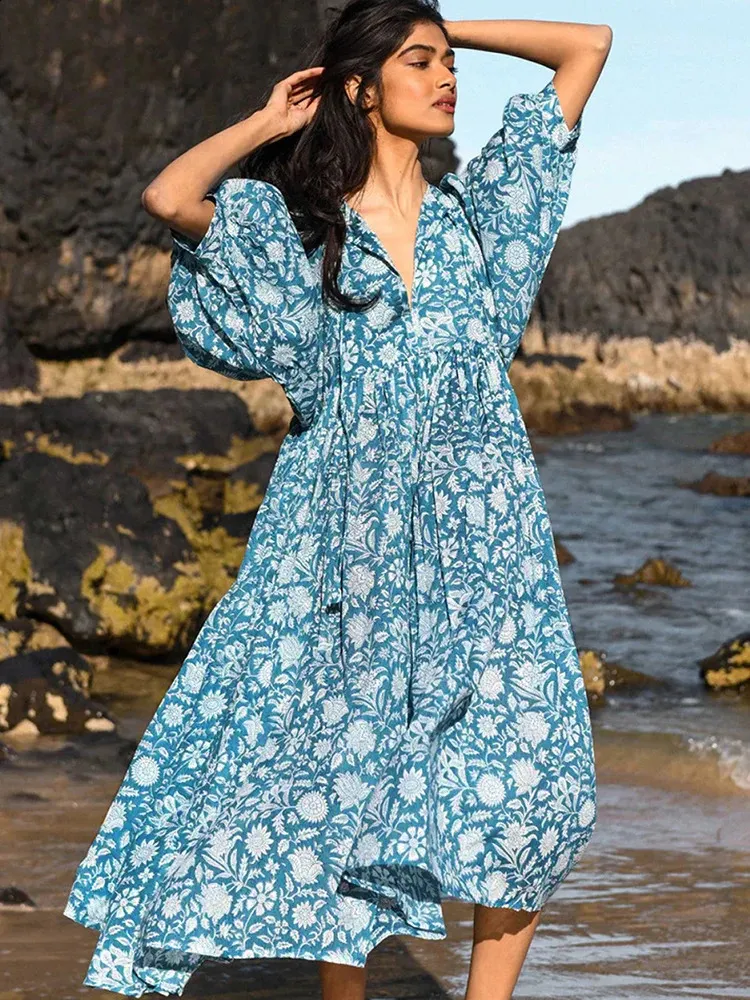 retro beach dress Retro Off-Shoulder Linen Mini Dress for Women main image 0
