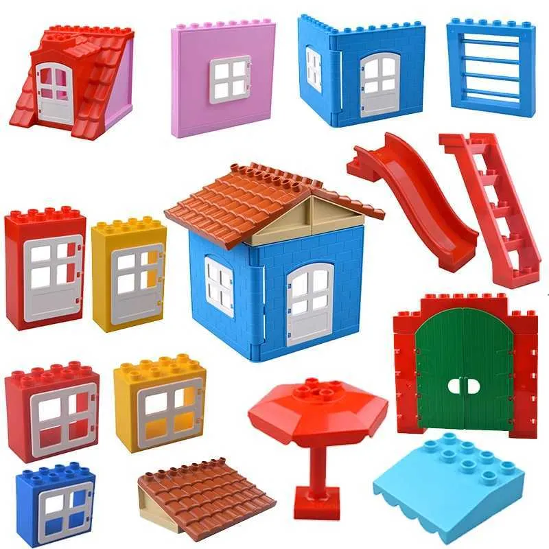 W250102 Large Building Blocks Set House Accessories... From Innovation ...