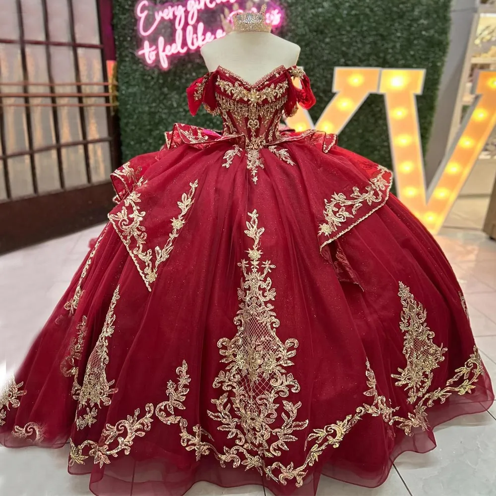 red and gold masquerade dresses Masquerade Prom Dresses