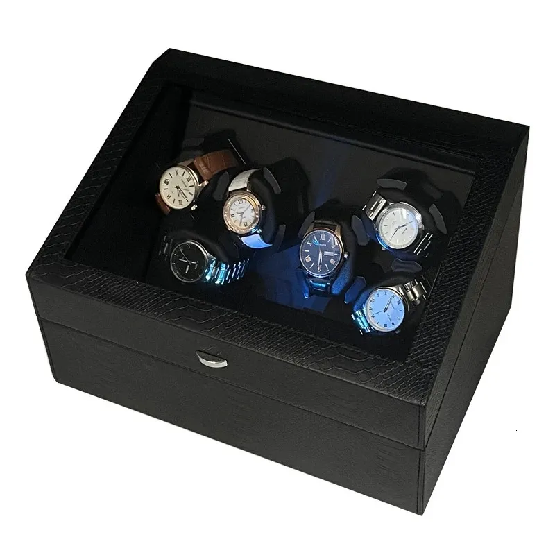 Premium Single Watch Winder Box with Quiet Motor & USB - Perfect for ...