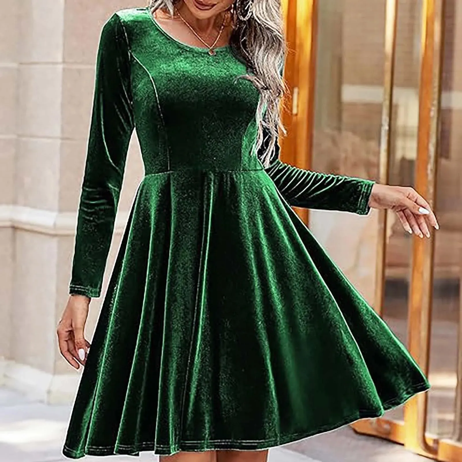 slim fit dress slacks Smocked Holland Dress W. Rhinestone