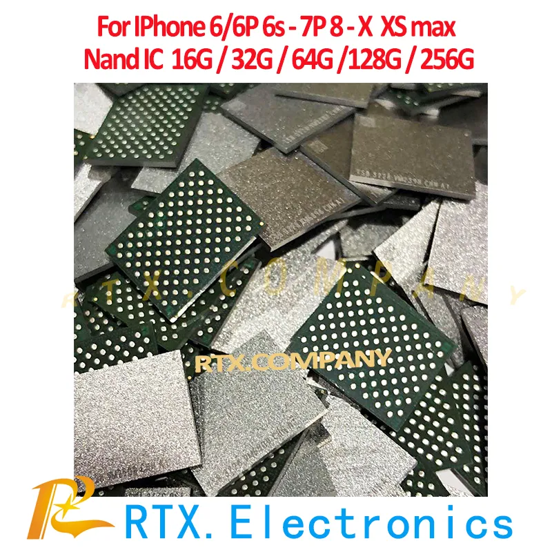 Mémoire Flash NAND 256 Go 512 Go 1 To pour iPhone 14 15 16 17 Pro Max Plus – Puce IC de Disque Dur pour Amélioration du Stockage  1420