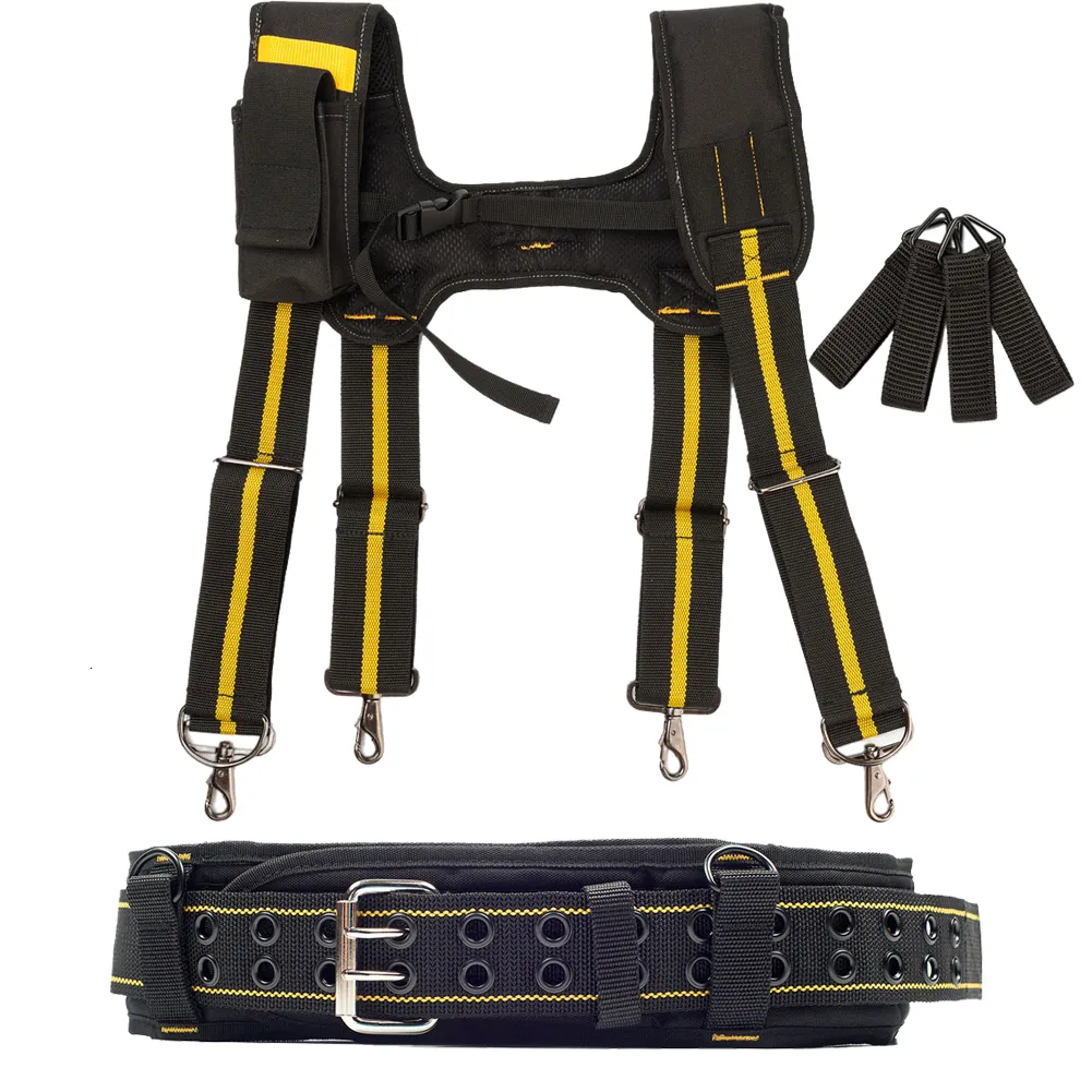 Save Big on Bulk Tool Belt And Suspenders Work Suspenders Heavy Duty Set  Adjustable Tool Belt Support Braces For Men, Electricians, Carpenters With 
