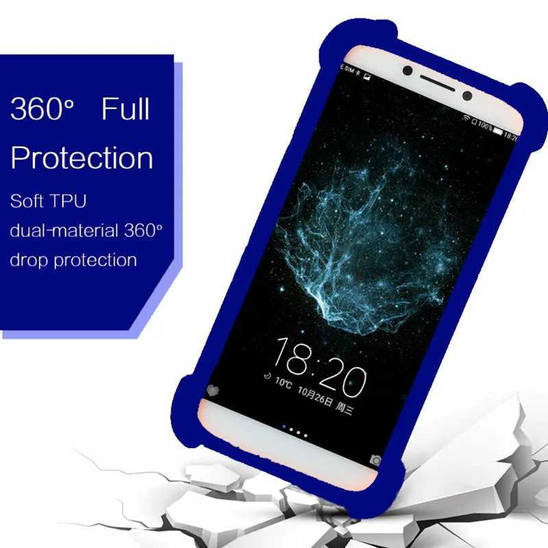 Universal 6-inch Phone Case - Soft Silicone Bumper for Mobile - Shop ...