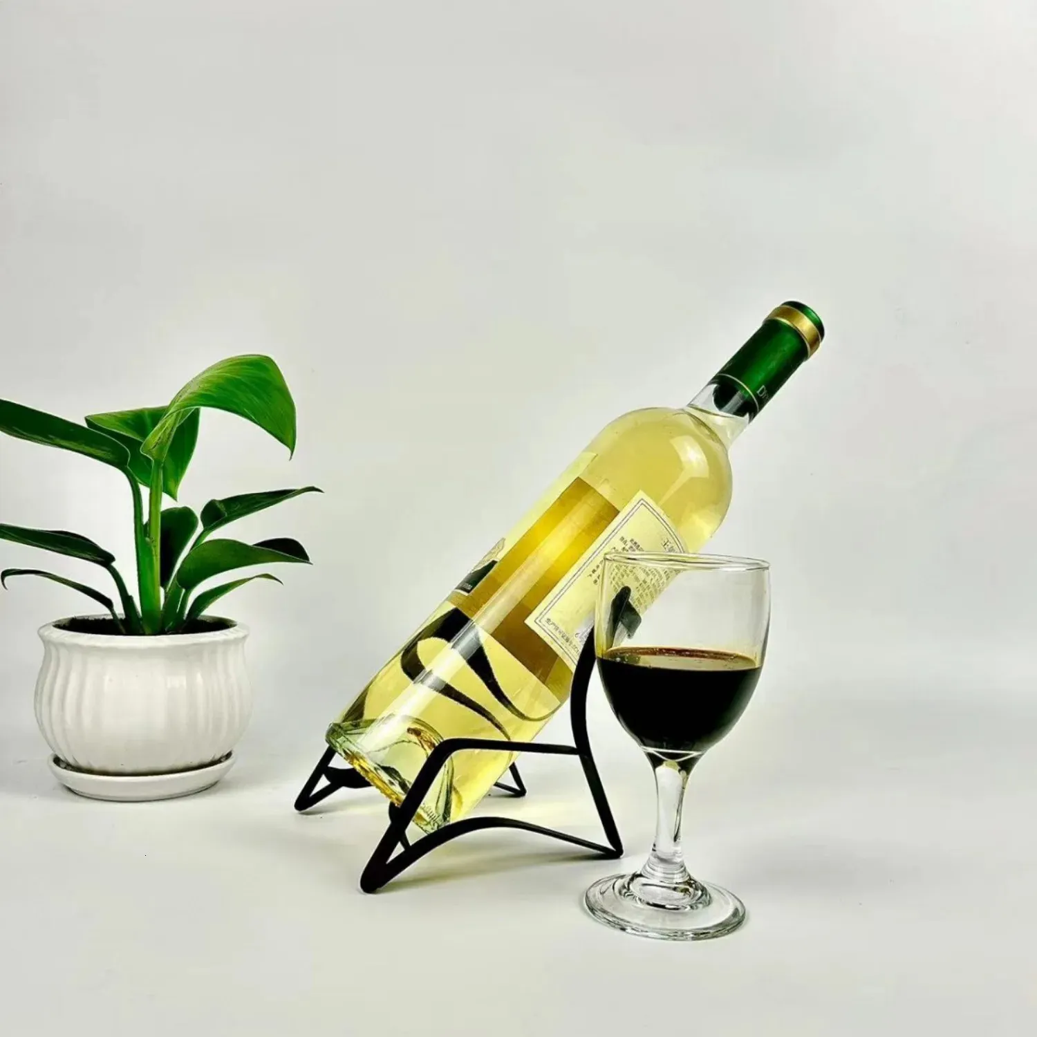 Dog Wine Rack Metal Disassembly Wine Rack Mechanical Iron Dog Wine Rack Small Chair ...