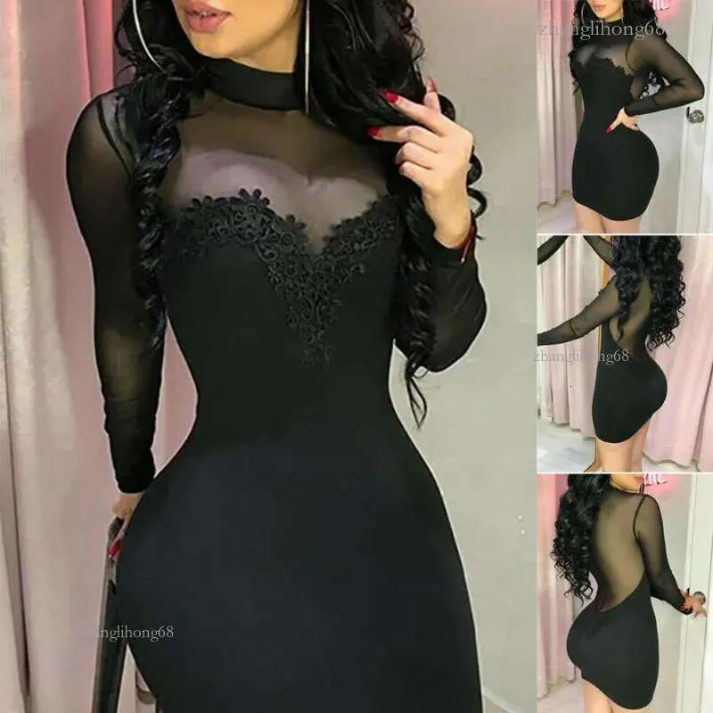 Red Knitted Cotton Bodycon Sheath Sexy Black dress with Long Sleeves - Sexy Bandage Style for Women, Perfect for Autumn/Spring Parties in Casual Black Red Knitted Cotton Bodycon Sheath Sexy Black dress with Long Sleeves - Sexy Bandage Style for Women, Perfect for Autumn/Spring Parties in Casual Black