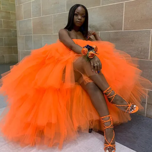 Plus Size Long Tulle Skirt Women Floor-Length A-Line Tutu Skirt Natural  Waist Polyester Mesh Fabric Lolita Style from Dhgate Skirts - price 89.45