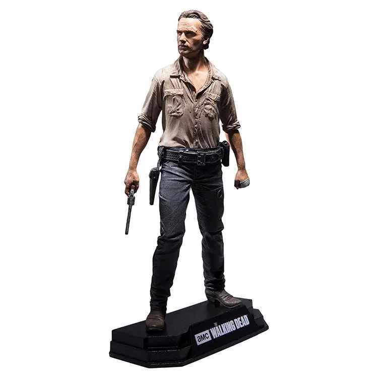 The Walking Dead Rick Daryl Negan PVC Aksiyon Figürleri Koleksiyon