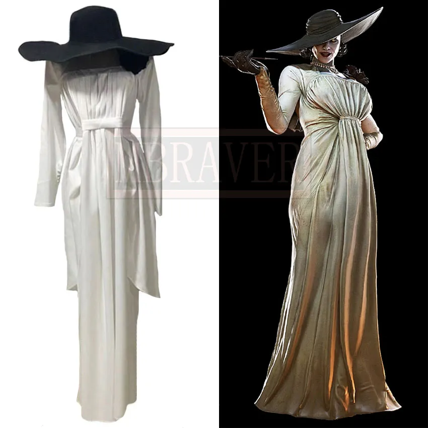 Evil Village Vampire Lady Alcina Dimitrescu Cosplay... From Dh2958055,  $68.45 | DHgate.Com