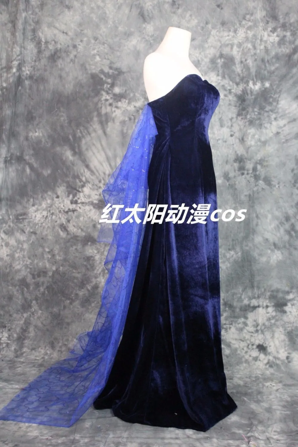 anastasia blue dress for sale Adult Princess Cosplay Costume - Elegant Velvet Fancy Dress Parties from Dhgate Others Apparel Bembergcrepe Chiffon One-shoulder Maxi Bridesmaid Size:U(32–38) Womens THEIA Anastasia Strapless