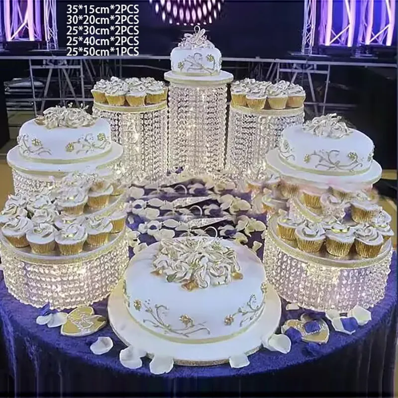 Décoration De Gâteau En Acrylique Avec Chiffres En Miroir