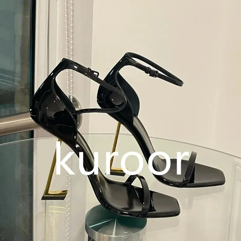 Save Big on Bulk Gold Mule Heels Women Mules Dress Shoes High Heels Womens  Designer Genuine Leather Pumps Lady Sandals Classic Style Wedding Slingback 