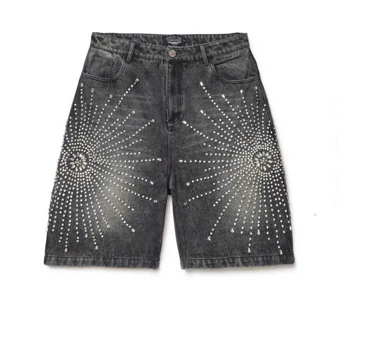 Rhinestone Shorts ハーフパンツ Rick風 y2k Rhinestone Shorts ハーフパンツ Rick風 y2k - メルカリ