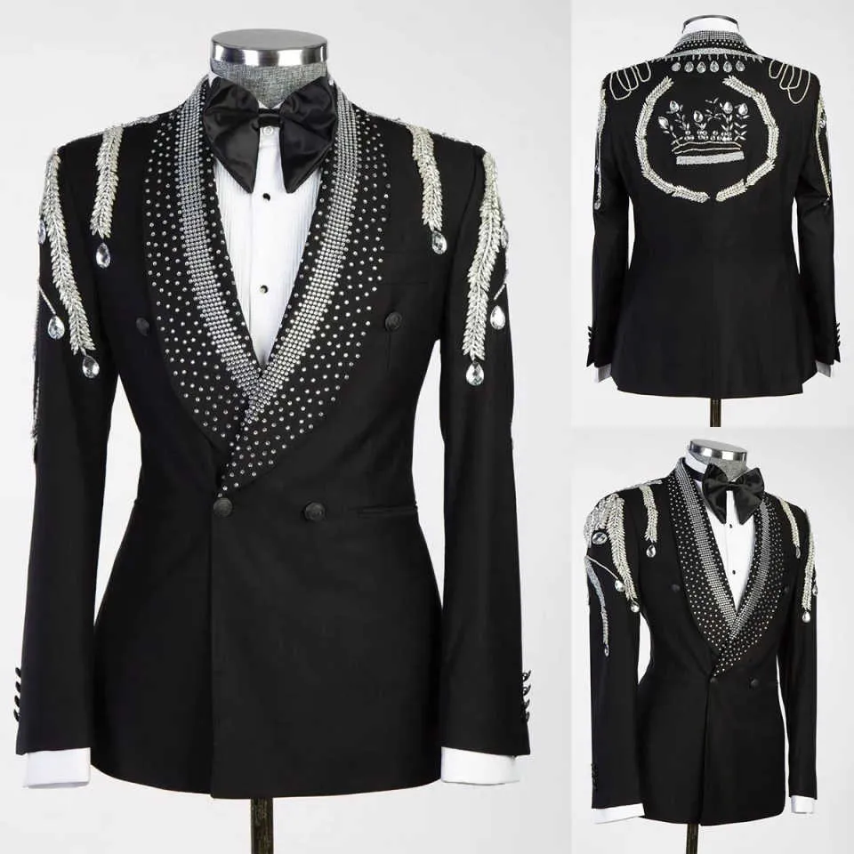 2025 Custom Slim‑Fit Groom Tuxedo – Designer Wedding Jacket with Shawl Lapel, One‑Button, Tailor‑Made – $79.20 (10% OFF)