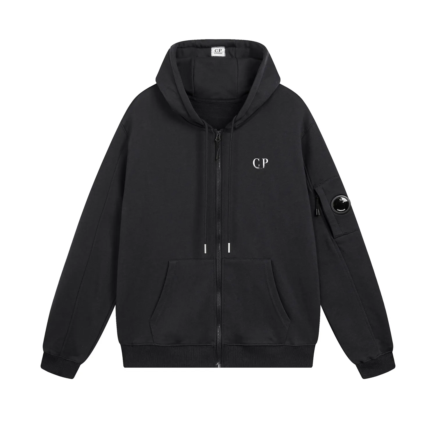 C P Comany Mens Designer Tech Fleece Hoodie Windproof, Loose C P Comany Mens Designer Tech Fleece Hoodie Windproof, Loose