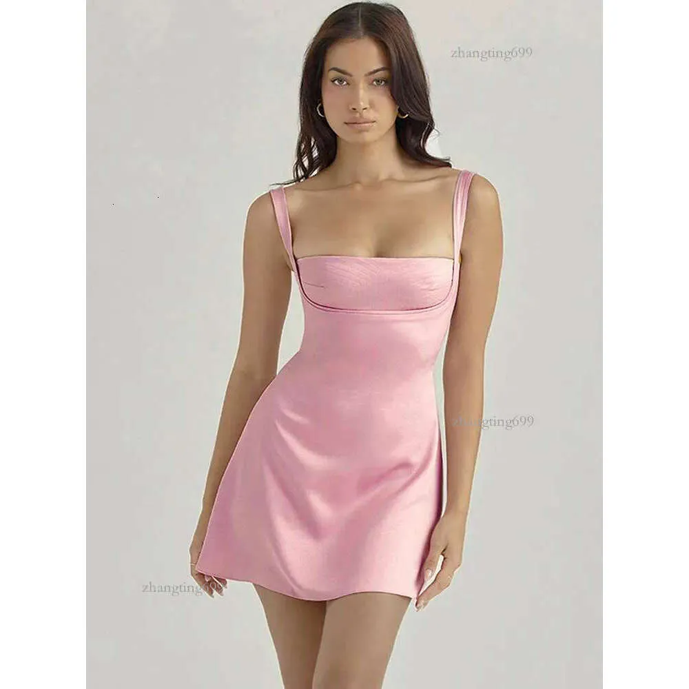 Pink Satin A-Line Women Pink birthday dress for Women - Basic Casual, Sexy, and Stretchy with Spaghetti Straps - Perfect for Holidays, Graduations, or Pink Satin A-Line Women Pink birthday dress for Women - Basic Casual, Sexy, and Stretchy with Spaghetti Straps - Perfect for Holidays, Graduations, or