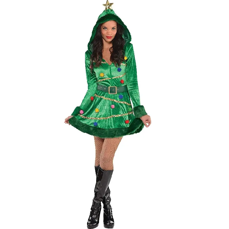New Years Christmas Tree Costumes Dress For Women... From  Uledemode_official, $24.2 | DHgate.Com