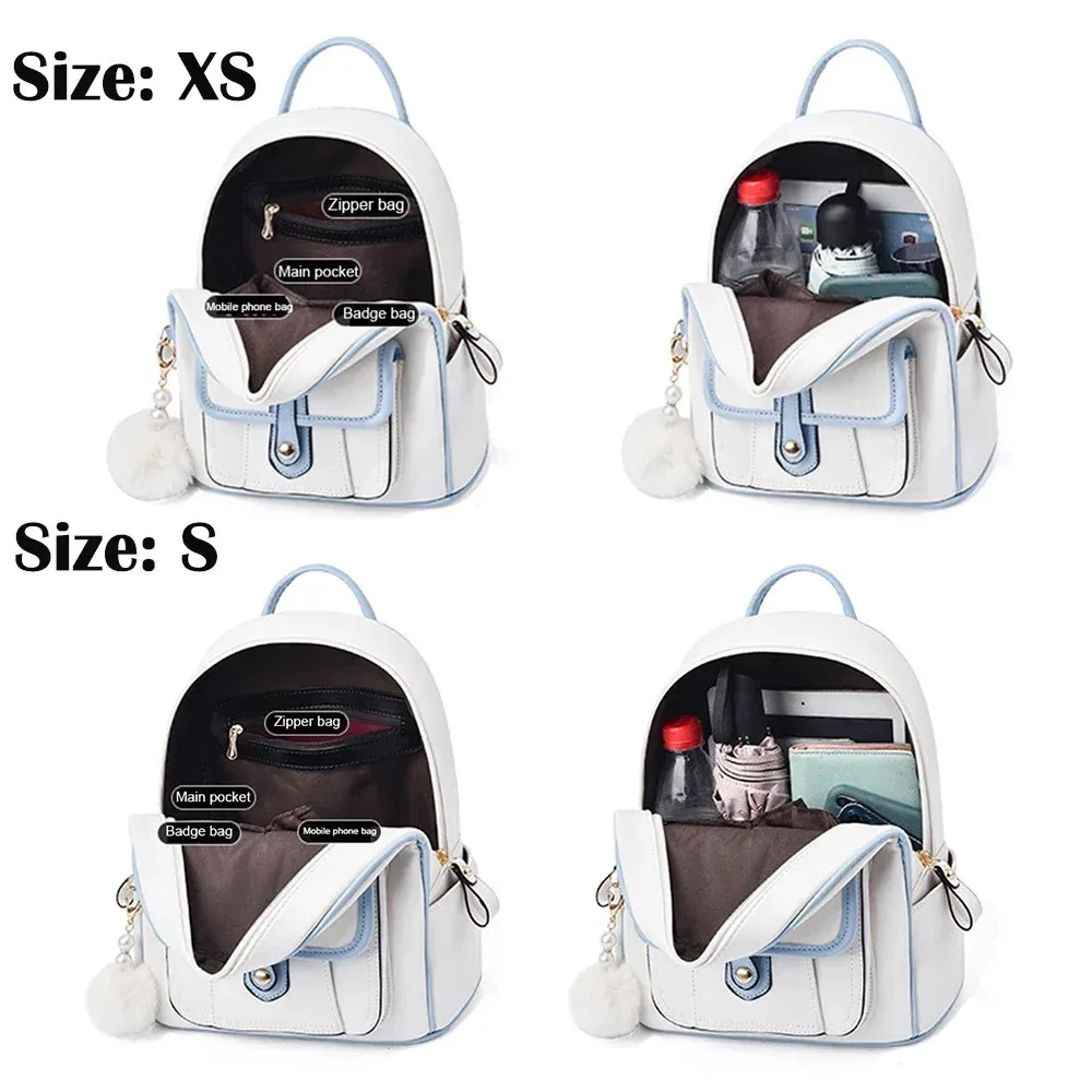 cute white leather backpacks Karoukee Soft Backpack for Women Lightweight Multi Pockets Fashion Backpack Purse, Simple Design, Medium, : Clothing, Shoes & Jewelry Steve Madden White Faux Leather