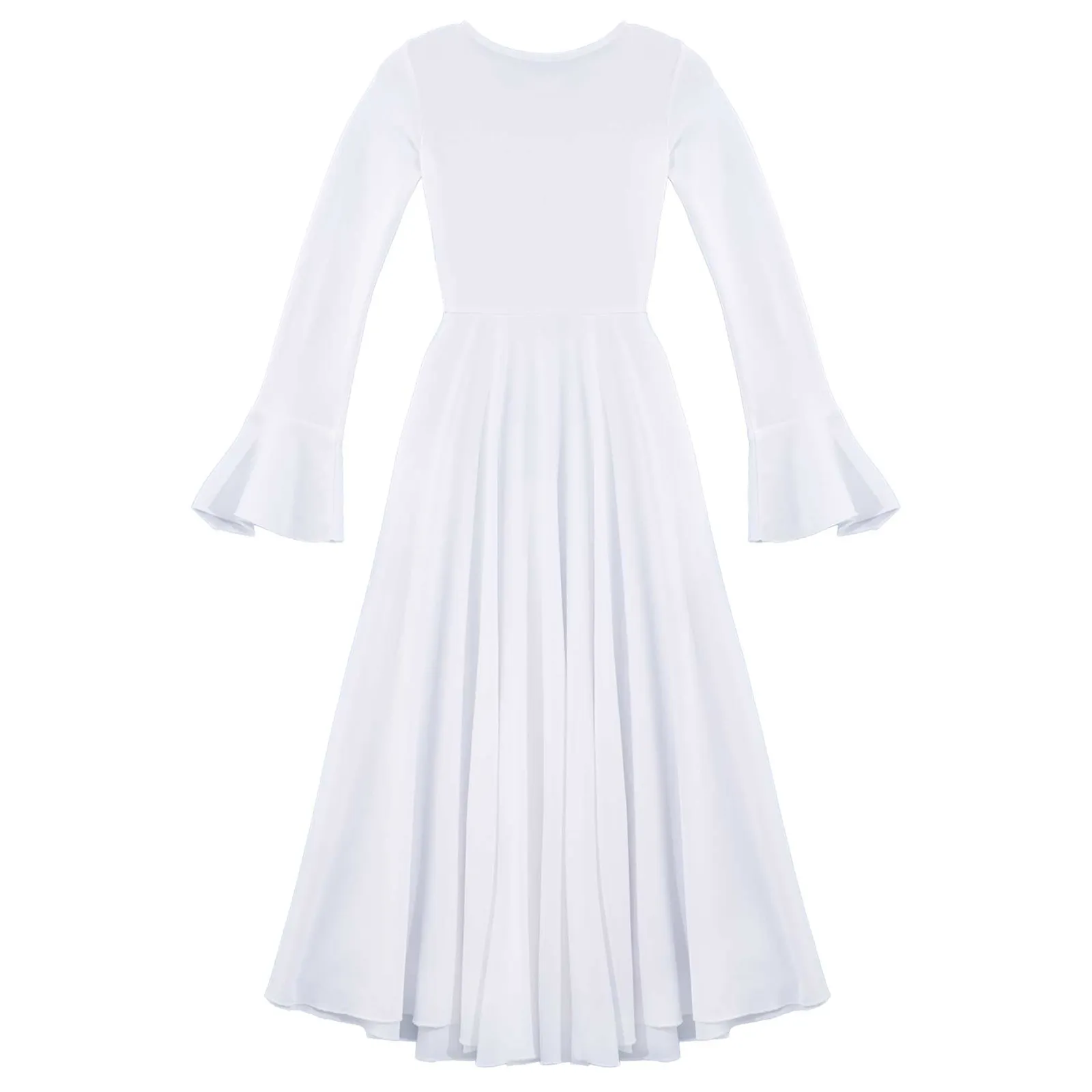 slim fit dress slacks Lace Top Bridal Dance Dress With Flowy Skirt main image 0