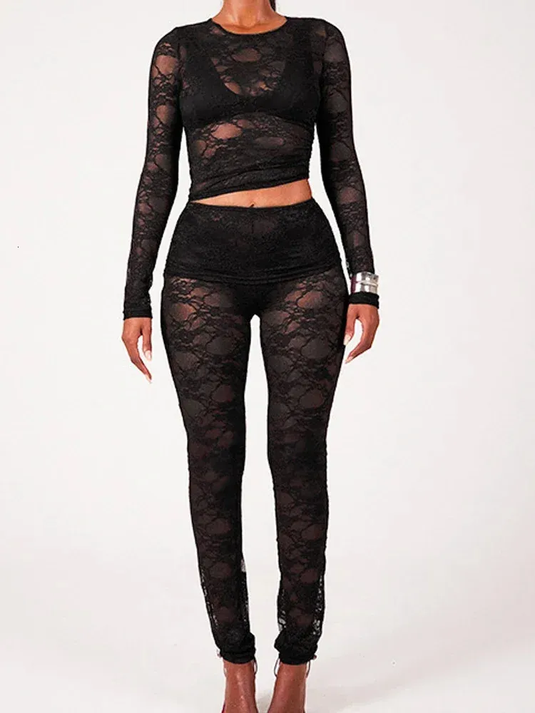 chinese dress ladies KARA LACE MINI DRESS AND TIGHT SET – AKIRA main image 1