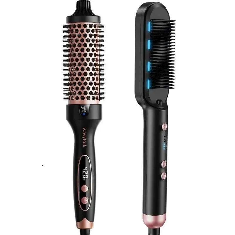 Electric Hair Brushes Set: Negative Ion Thermal... From  display picture 1