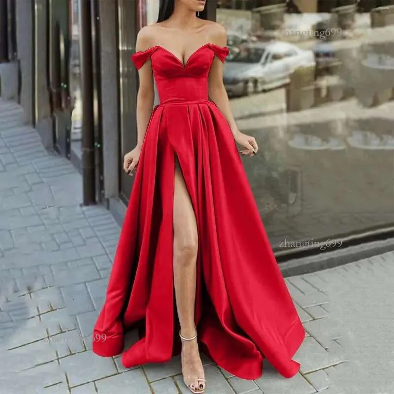 school formal dresses JING Satin Plunge Beaded Boned Corset Gown Prom & School Formal Dress Black / 0 USA main image 1