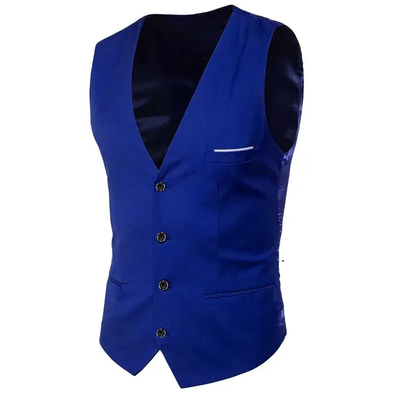 Save Big on Bulk Men Vest 6xl Suit Vests For Men, Casual Vests For Men Plus  Size Sleeveless Dress Vest, 6XL Slim Fit Wedding Waistcoat In Nine Solid