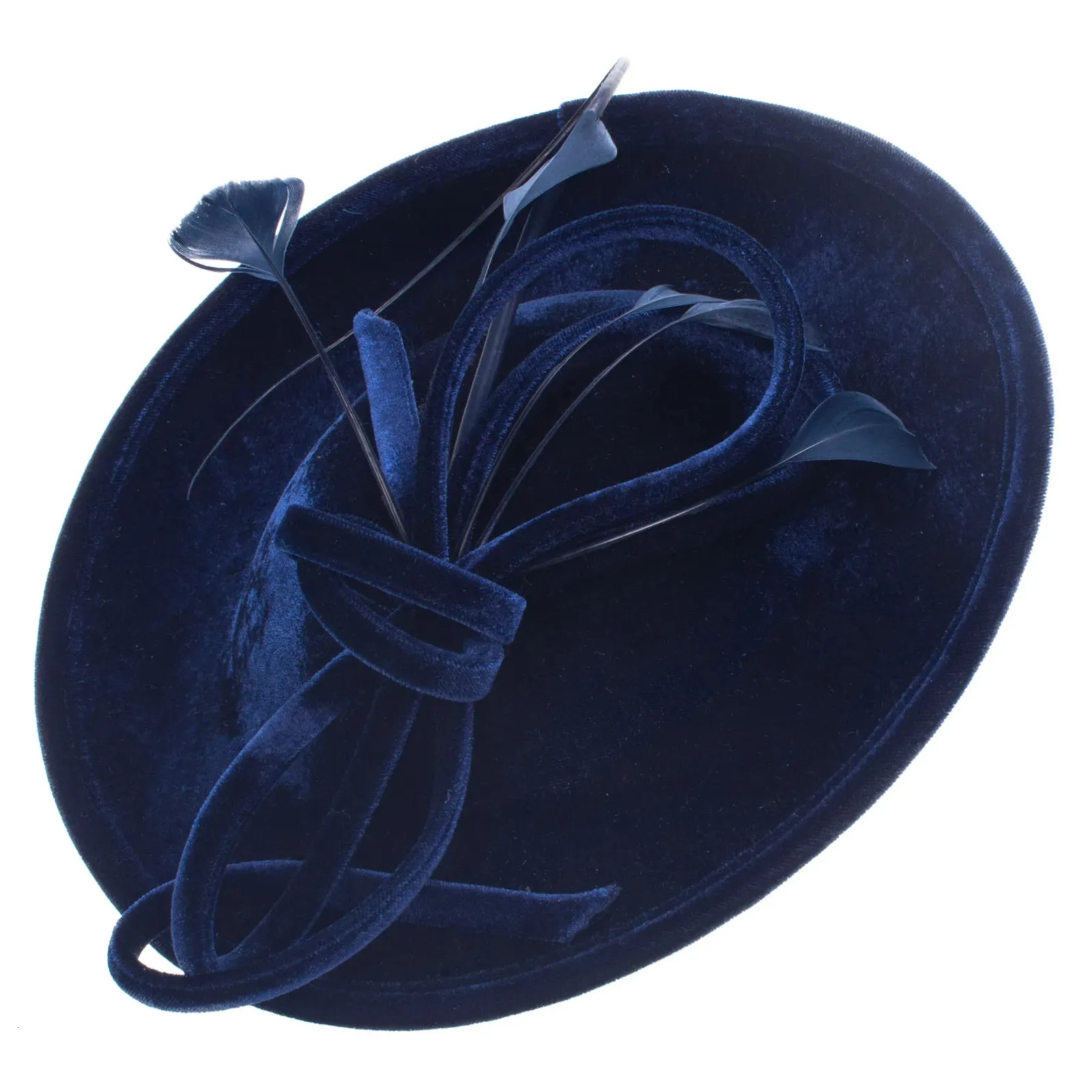 Lawliet Womens Velvet Loop Fascinator Hat Elegant... From  display picture 2