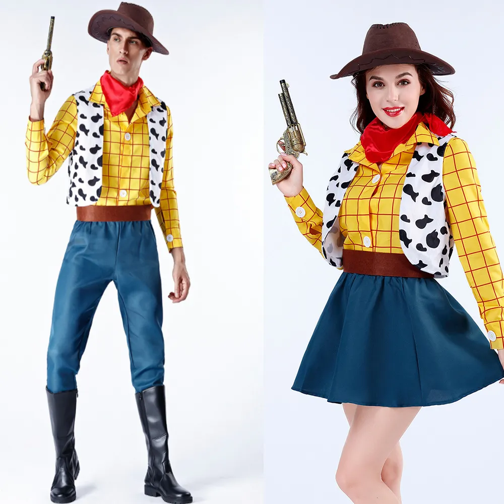 Full Set Adult Sheriff Woody Pride Cowboy cosplay for Halloween — free download