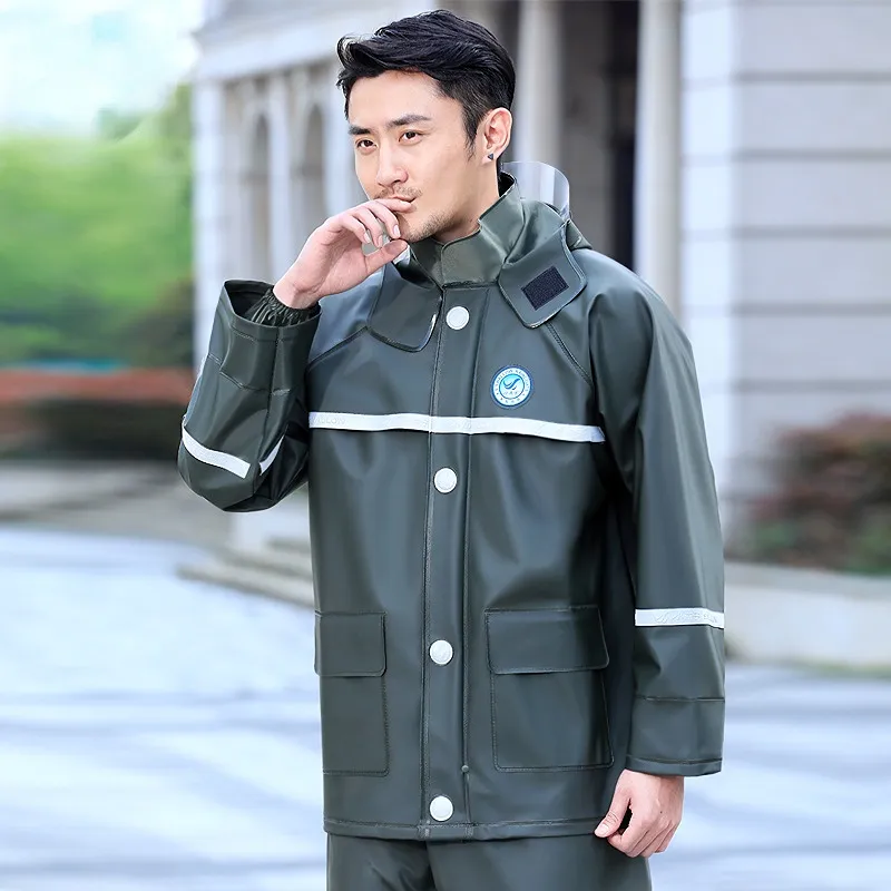 Men XL Reflective Safety Raincoat at ₹ 20/piece in Mumbai | ID