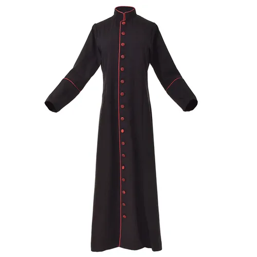 Black Polyester Priest Robe French Court Dress Clergy Uniform for Men from  Dhgate Ethnic Clothing