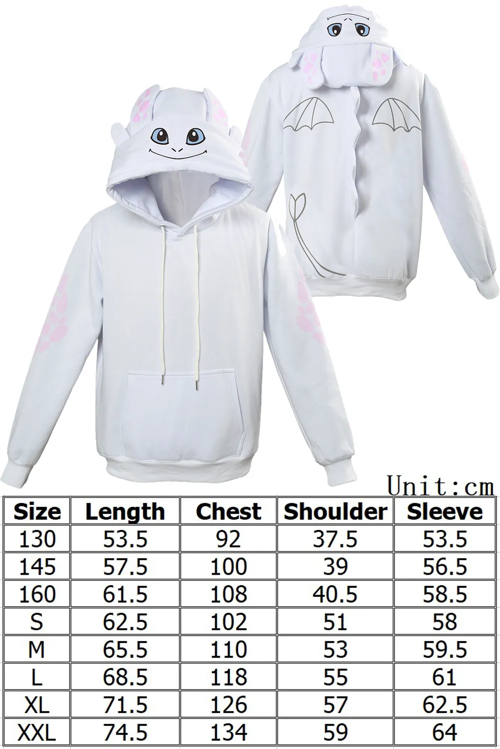 ✓ DHgate 어린이를 위한 투슬리스 코스프레 후디 |드래곤 롤플레잉 코스튬 블랙, 캐주얼 할로윈용 편안한 일상복 | 인기 기타 의류