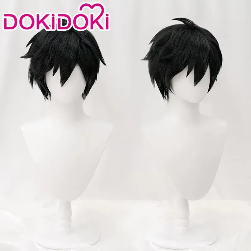 Anime Cosplay Wigs: Multi Character Inspired Black Hairstyle Wig