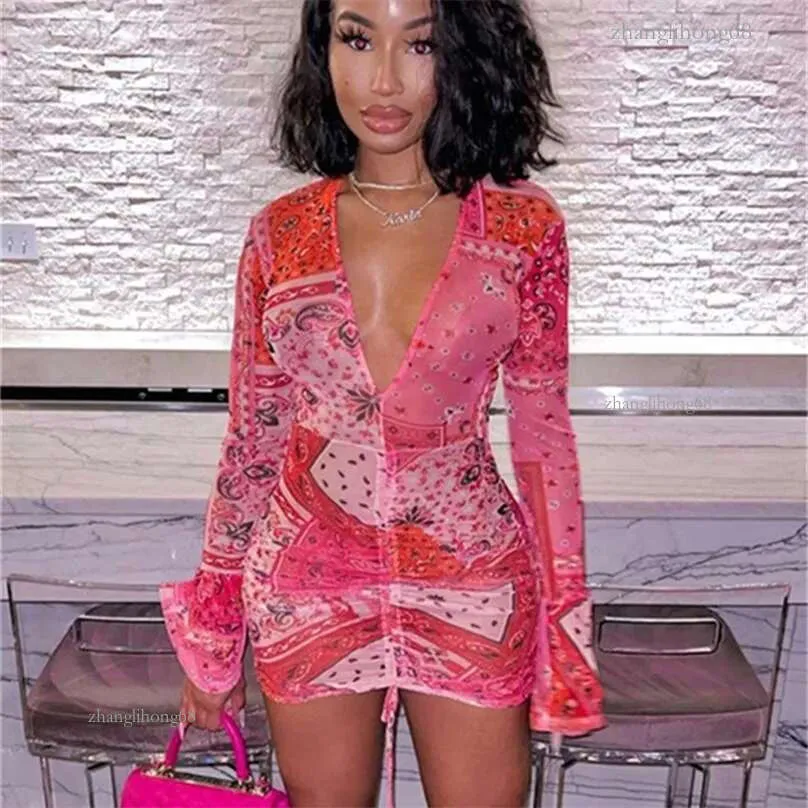 NIBBER Womens Summer Casual Dress Neon Retro Print... From Zhanglihong68,  $12.69 In Bulk | DHgate.Com