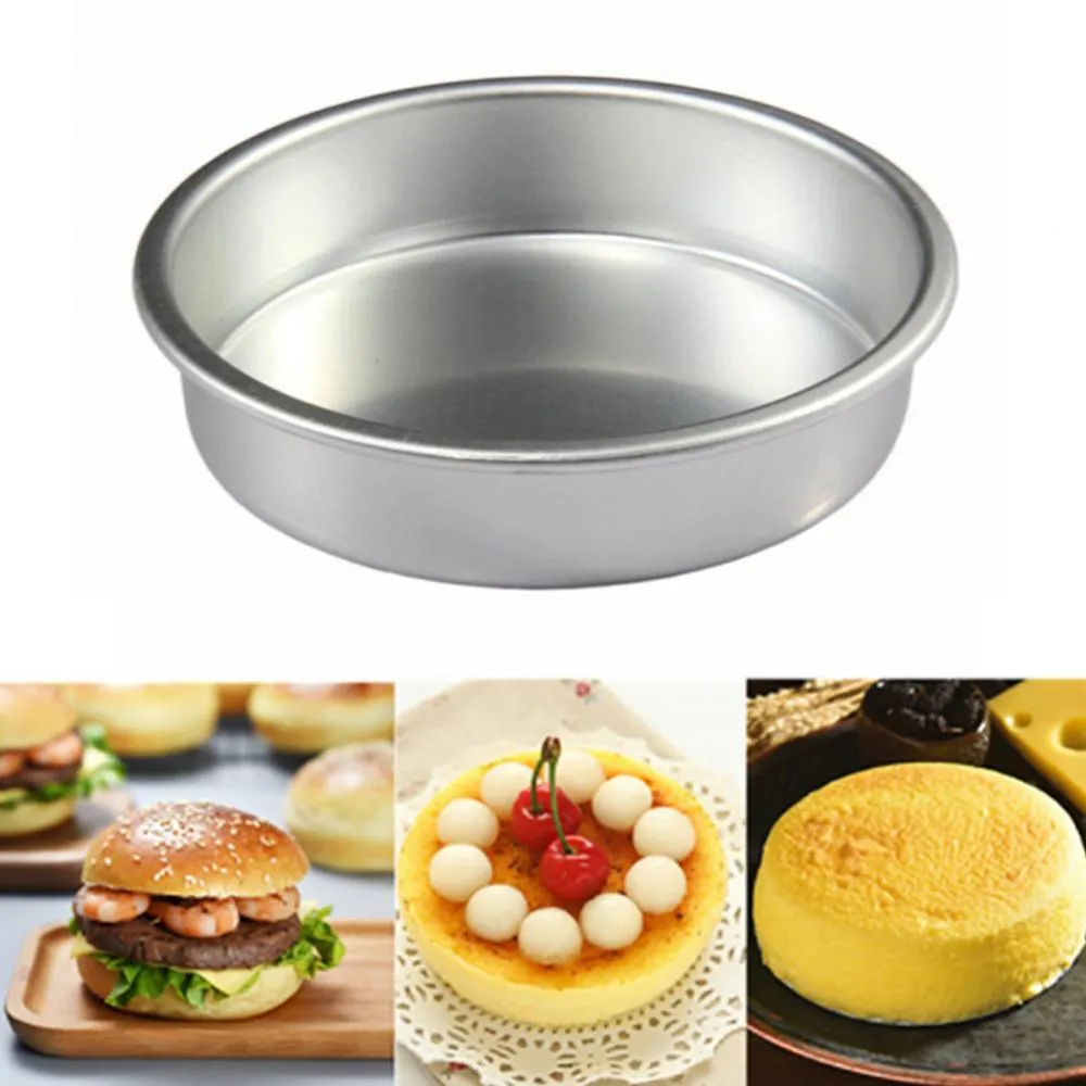 Save Big on Bulk Cake Mold Aluminium Round Silicone Cake Mold, Inch Aluminum Alloy Chiffon Cake Pan With Solid Bottom For Angel Food And Bread