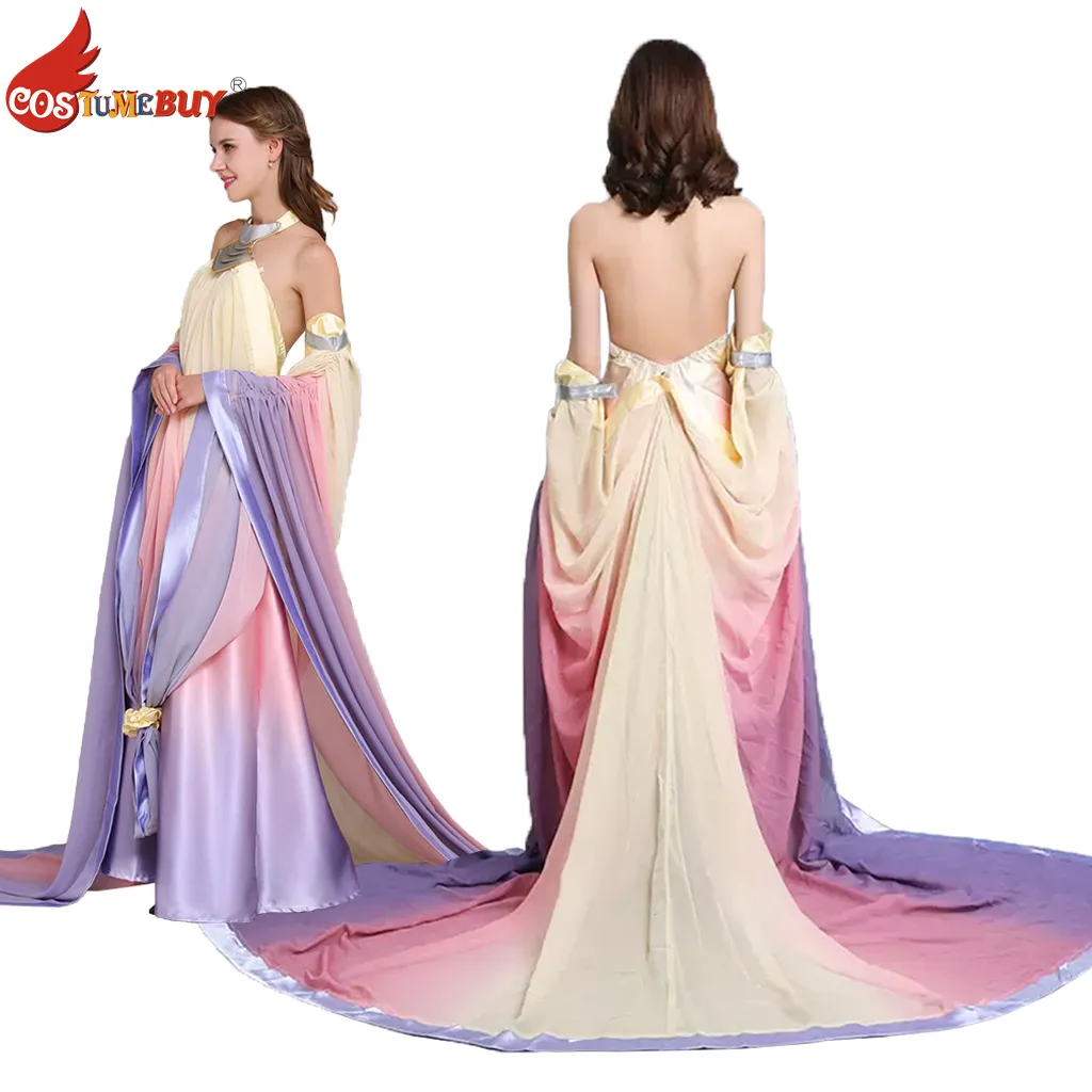 Vintage Backless Off-Shoulder Padme