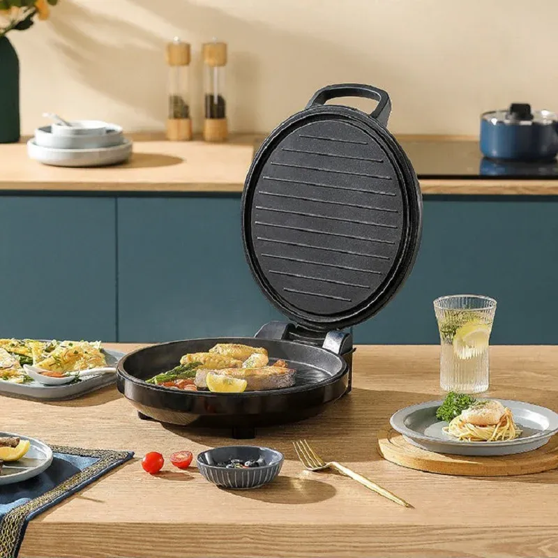 Save Big on Bulk Pancake Maker Machine Midea Electric Pancake Pan Double  Sided Heating Pancake Maker, Intelligent Frying Baking Machine For