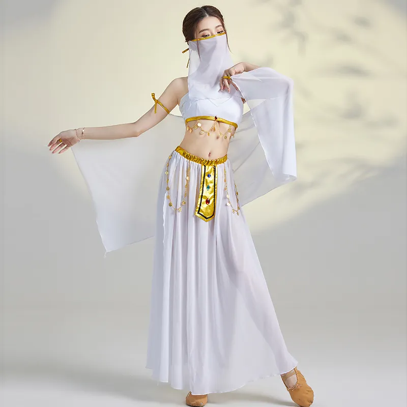 Set Di Costumi Di Danza Di Pancia Sexy Cleopatra Cosplay