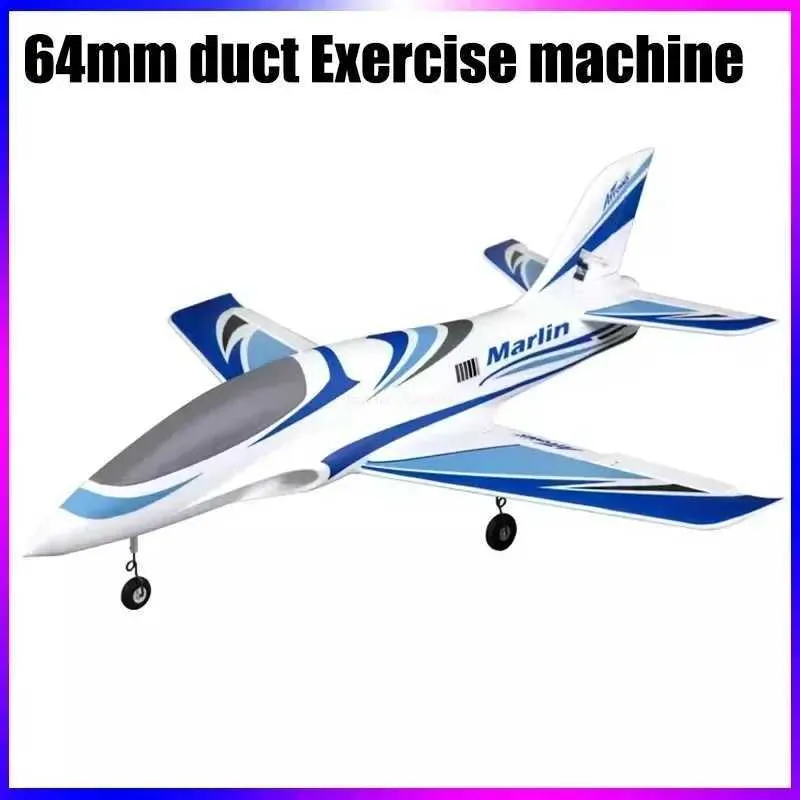 Electric/RC Marlin Fixed Wing Ab Rowing Machine With Blue Arrow, 64mm ...